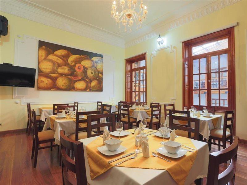 Hotel Santa Lucia Boutique Spa โบโกตา ภายนอก รูปภาพ Restaurant in Lima