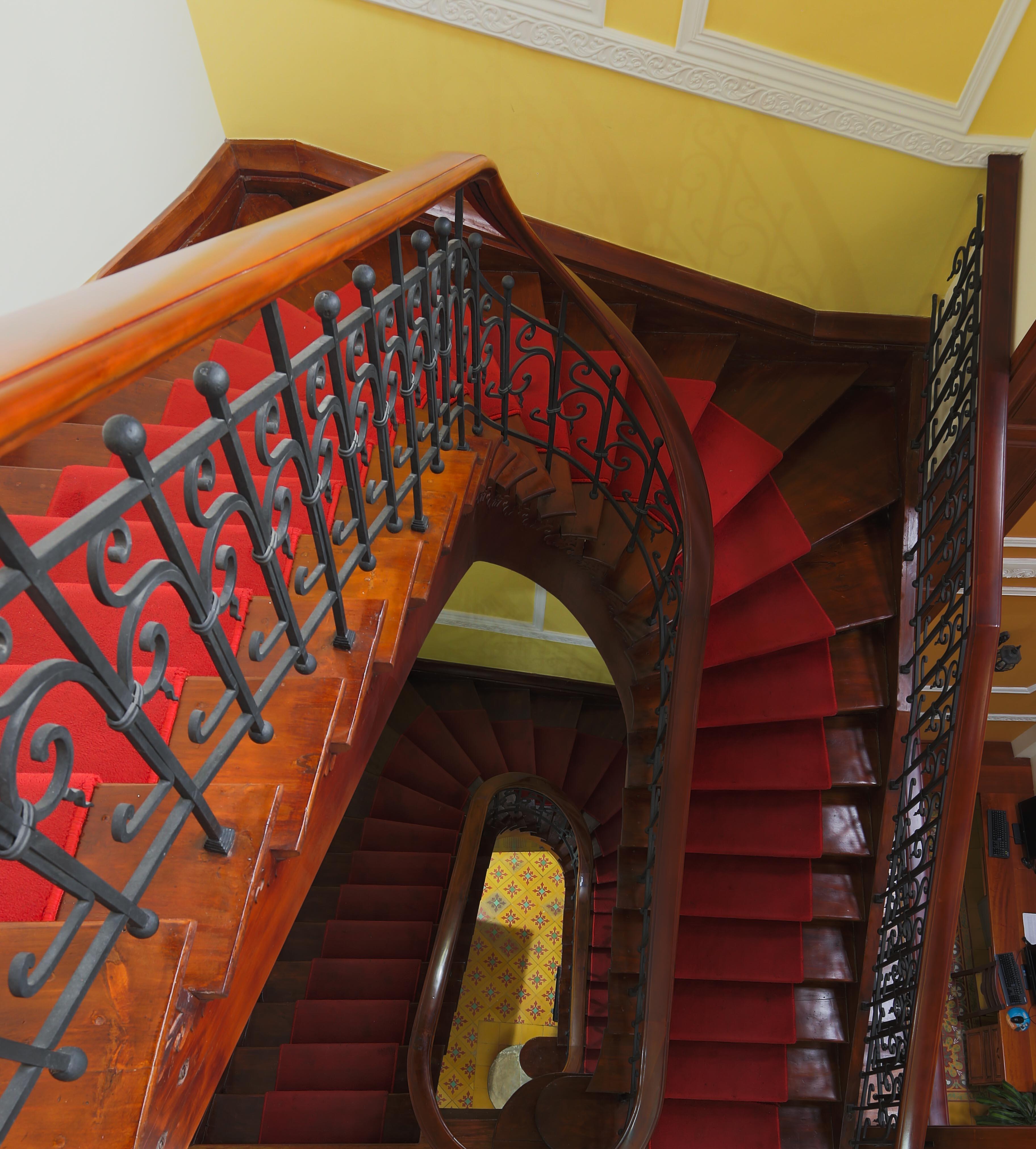 Hotel Santa Lucia Boutique Spa โบโกตา ภายนอก รูปภาพ Staircase