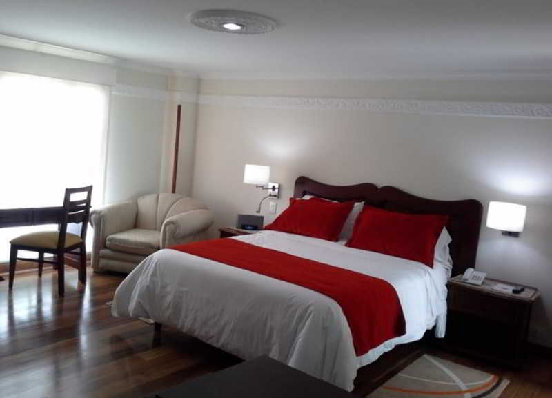 Hotel Santa Lucia Boutique Spa โบโกตา ภายนอก รูปภาพ A bedroom in a hotel