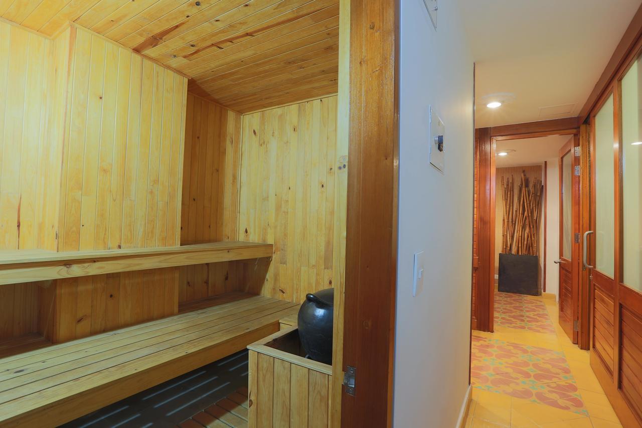 Hotel Santa Lucia Boutique Spa โบโกตา ภายนอก รูปภาพ Sauna